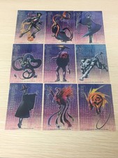 Shin Megami Tensei Digital Devil Story Chronicle Visual Trading Card 9 set lot