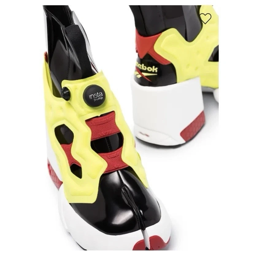 Reebok Maison Margiela Tabi Instapump Fury Hi Ankle Boot UK 7/EU 40 Size Boxed