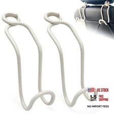 Purse Hooks for Car - 2 Pack Universal Back Seat Storage - Beige Leather - Large