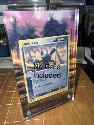 Umbreon EX 24/100 Sandstorm Pokemon Magnetic   Extended Art Case