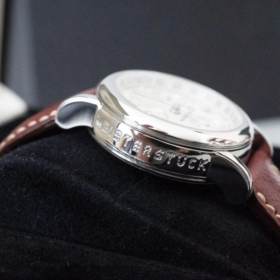 Montblanc Meisterstück 7039 Reloj Pulsera Cronógrafo Hombre’s Juego Completo Funcionando Foto 3 de 4