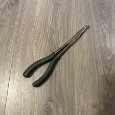 Cornwell CPL11G 11” Long Bent Needle Nose Pliers Green Grip 90 Degree