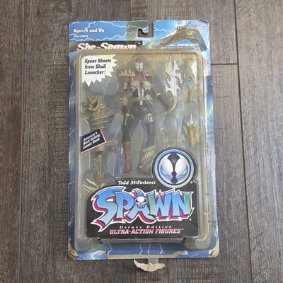 She-Spawn Deluxe Edition Ultra-Action Figure McFarlane Toys 1996 Rough Condition