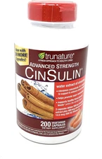 Advanced Strength Cinsulin, Cranberry, 200 Count