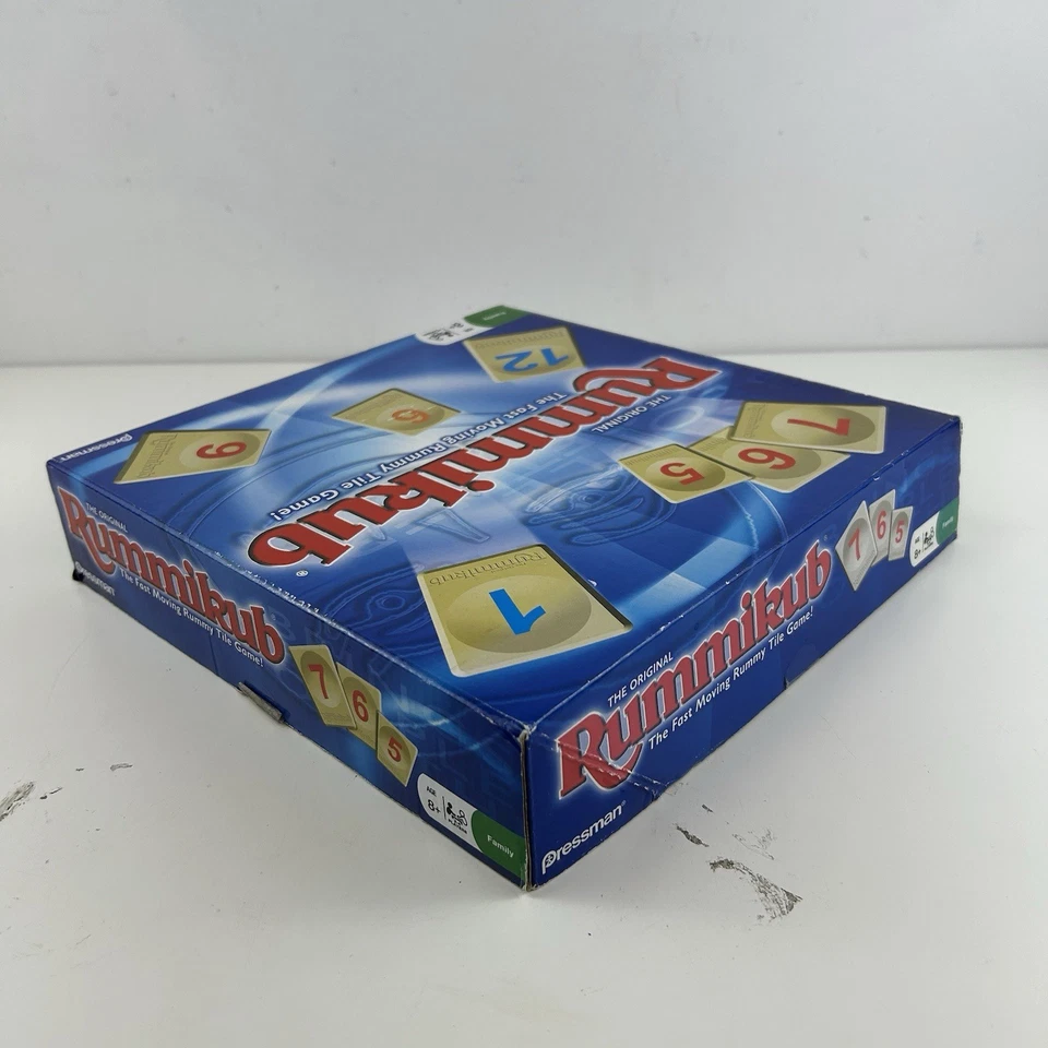 Original Rummikub Tile Game Complete in Box 1997 Family Pressman Games Boxed - Image 3 of 4