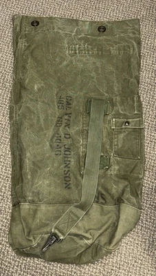 vintage army duffle bag products for sale | eBay