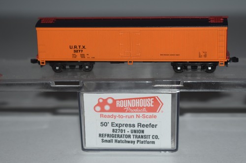 Refrigerador de una sola puerta escala N Roundhouse URTX 50' 3277 C51634 | Zustand: Used