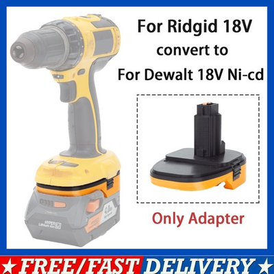 #ad For Dewalt 18V Ni cd Power Tools Convert to For Ridgid 18V Battery Adapter US $18.61