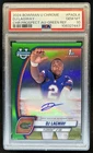 2024 Bowman Chrome University DJ Lagway Auto 1st Green Refractor #/99 PSA 10