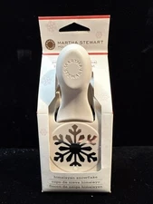 Martha Stewart Holidays -Himalayan Snowflake -Craft Punch Scrapbook - Free Ship