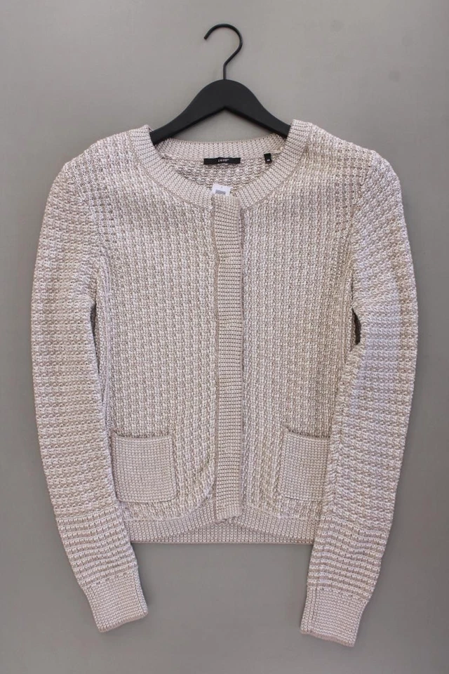 ✅ Zero Strickjacke Classic Cardigan für Damen Gr. 38, M Langarm creme ✅ - Bild 1 von 4
