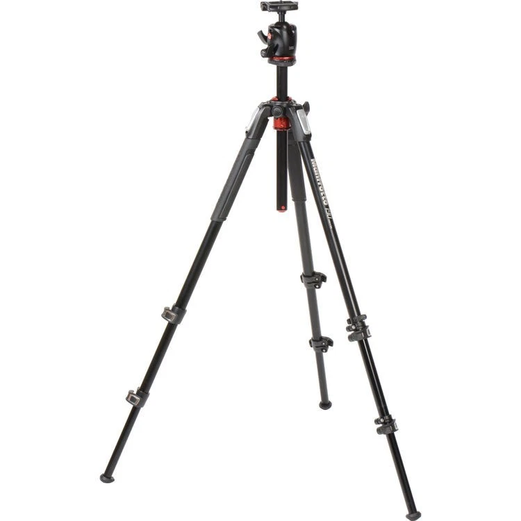 MANFROTTO MK190XPRO3-BHQ2 ALUMINUM TRIPOD WITH XPRO BALL HEAD - Image 3 of 4