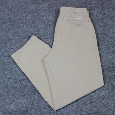 Polo Ralph Lauren Pants Men's 34X30 Beige Chino Classic Pleated Khaki