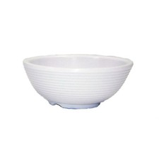 Tablecraft RAM2RW 2 oz White Ribbed Ramekin