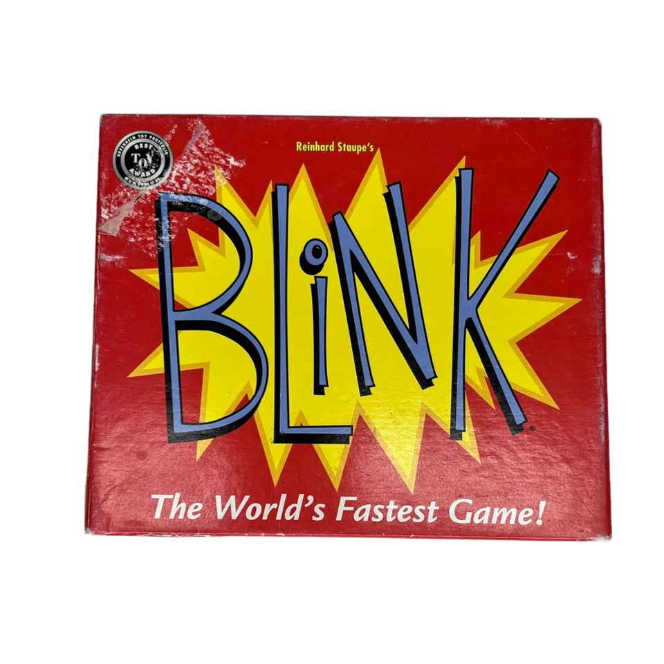 Juego de Cartas BLINK The Worlds Fastest Game Fuera de la Caja Edición 2003 Completo Foto 3 de 4