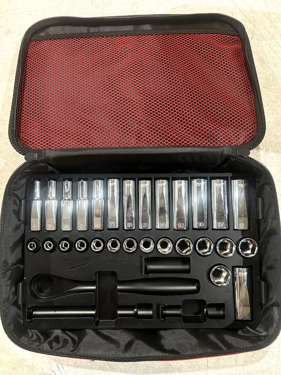 Milwaukee wrench and socket set outlet