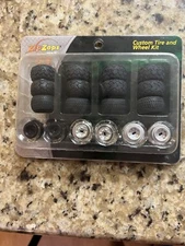 Monster Truck Custom Tire & Wheel Kit ZipZaps Micro Rc New Condition