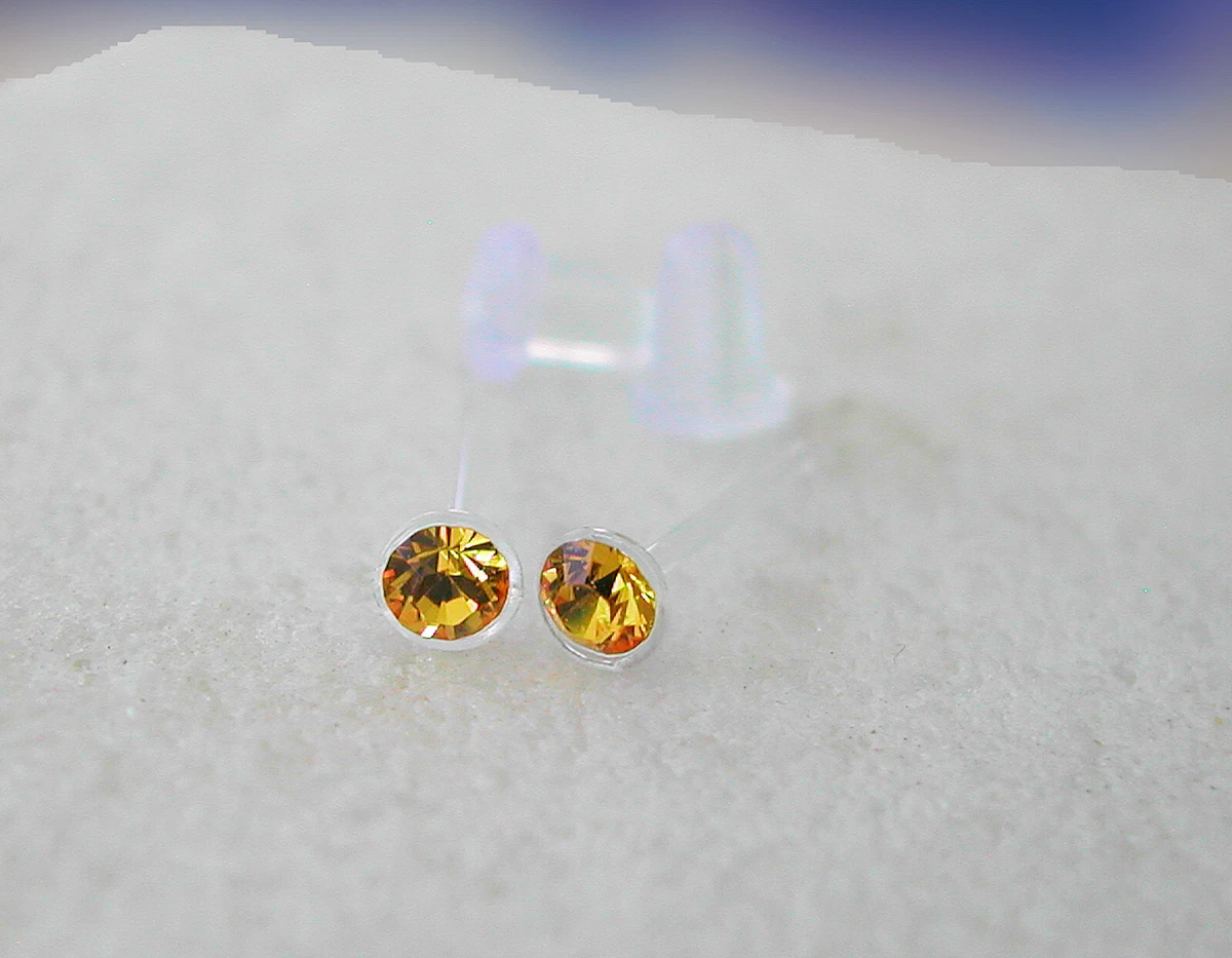 3mm crystal stud earrings deals