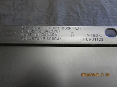 Ford front left door moulding trim match 2W13-5420781 | eBay 