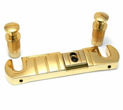 GTB-WA-GD  Gold Wilkinson Wraparound Guitar Bridge & Tailpiece 