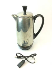 Used Farberware Model 1428 Electric Automatic Teapot/Coffee Pot - Kitchenware