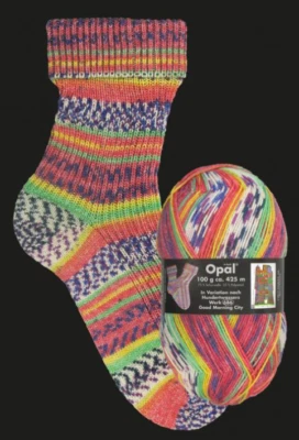 (kg/100€) OPAL Nach Hundertwasser Fb. 2102 Werk 686 100g 4fäd PORTOFREI