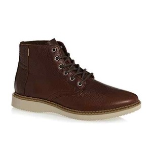 toms water resistant leather porter boots