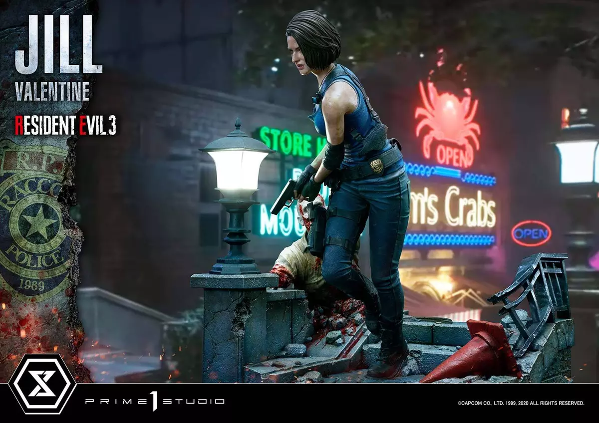 1/4 Quarter Scale Statue: Jill Valentine Resident Evil 3 Statue 1/4 Scale  by Prime 1 Studio