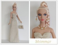 SaLe HM Clothes fits 12" Poppy Parker DRESS, PURSE &JEWELRY Fashion NO DOLL d4e