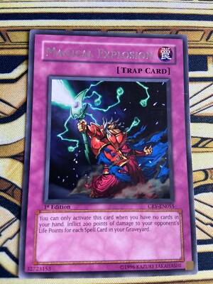 Yugioh MAGISCHE EXPLOSION CRV-EN055 Rare