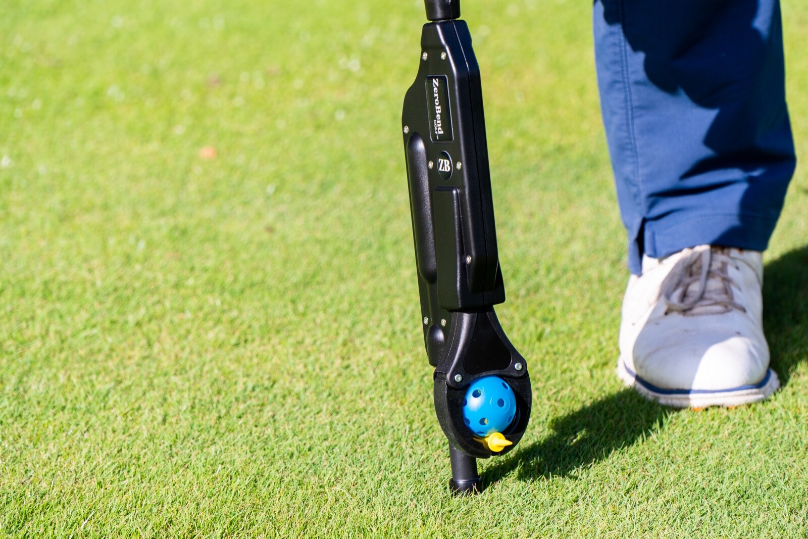 The EasyT, Fast Tee and Ball Placer, Senior Golf Aid, Compact