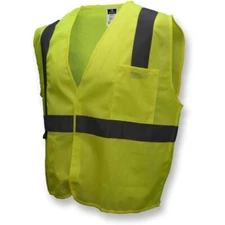 Radians SV2GML Class 2 Mesh Safety Vest, Green, Large