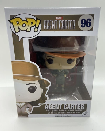 Figura Funko POP Agente Carter Sepia 96 Exclusiva de Amazon Peggy Carter