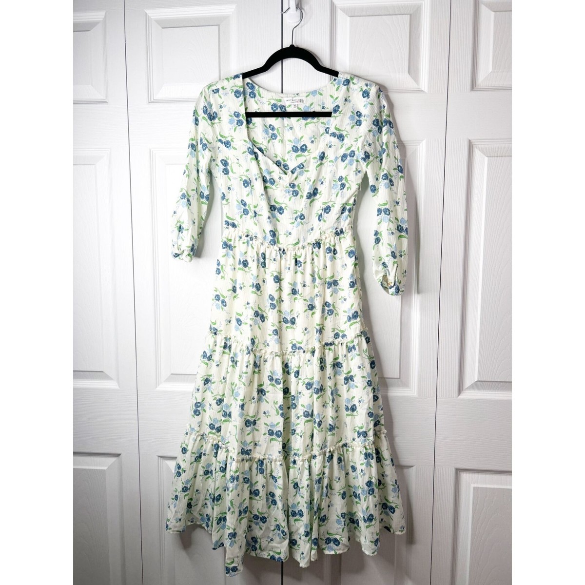 knee length dresses for ladies The Jamie Modest Floral Dress