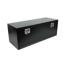 48 In. X 18 In. X 18 In. Black Iron Underbody Truck Storage Tool Box Wlock