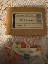 Longaberger 2010 Easter Tie-On