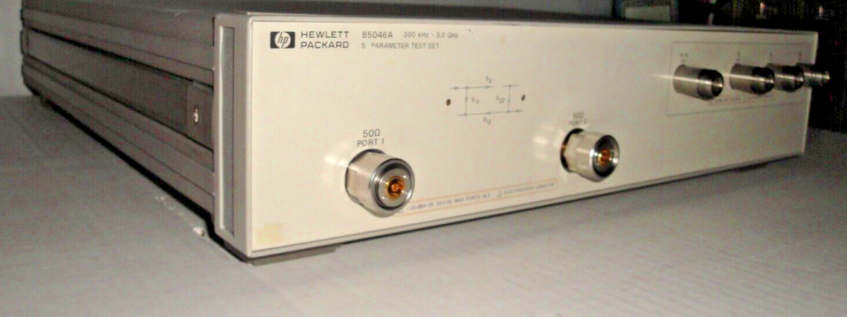 HP Agilent 85046A S-Parameter Test Set 50 Ohm, 300 kHz to 3 GHz