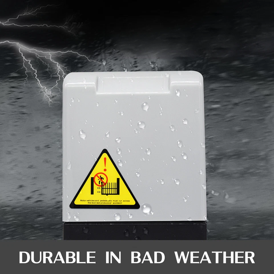 Abridor de portão deslizante VEVOR 1400-3300LBS controle remoto elétrico acionado por rolamento - Imagem 4 de 4