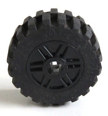 LEGO Technic - Reifen / Tire 30.4 x 14 mit Felge (2 Stück), schwarz # 55982c05 - Bild 1 von 3