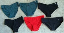 Lot of 6 Victoria's Secret S PINK Vintage Cotton Cheekster Tanga Bikini Logo Dog