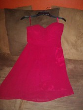 womens ever pretty dress size 10 burgundy nwt