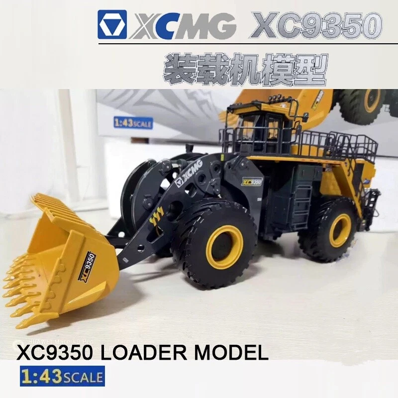 1:43 XCMG XC9350 Mining Wheeled Loader Construction Equipment Diecast Model - Image 2 of 4