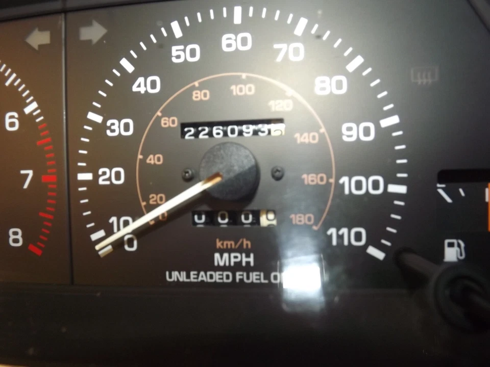 OEM USDM 88-91 Toyota Corolla AE92 cupé / SR5 tablero calibre cuadro MT 226K Foto 2 de 4