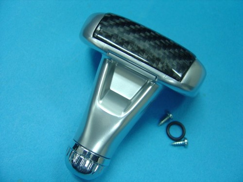 CARBON FIBER SLS STYLE SHIFT KNOB FOR MERCEDES W210 W163 W208 R129 W168 R170 - Picture 2 of 10