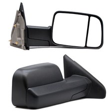 Manual Pair Tow Side Mirrors For 02-08 Dodge Ram 150003-09 Dodge Ram 2500 3500 Manual Pair Tow Side Mirrors For 02-08 Dodge Ram 150003-09 Dodge Ram 2500 3500