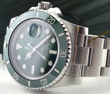 Polishing Service for Rolex Submariner 116610LV Green Hulk Anniversary or 116610