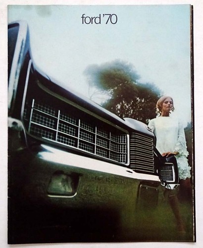 1970 FORD LTD Brougham XL Convertible GALAXIE CUSTOM 500 / Dealer SALE BROCHURE - Picture 2 of 9