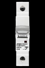 DORMAN SMITH 10 AMP CURVE C 10kA MCB CIRCUIT BREAKER K1PC10