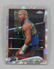 Dolph Ziggler Chrome WWE Pro Wrestling Trading Card Topps 2014 Refractor WWF AEW
