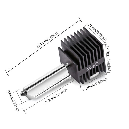 Drukarka 3D Dysza Hotend do Bambu Lab A1 / A1Mini Hotend 0,2 / 0,4 / 0,6 / 0,8MM_Q - Zdjęcie 4 z 16